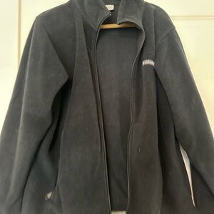 Columbia Charcoal Full-Zip Fleece Jacket